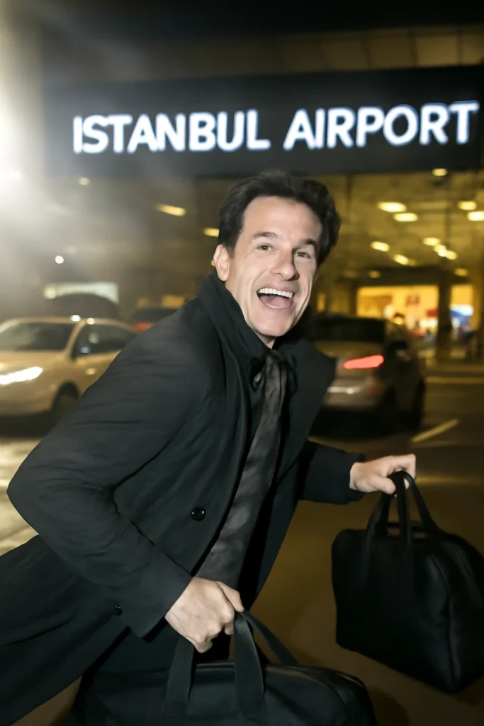 jim carry istanbul airport
