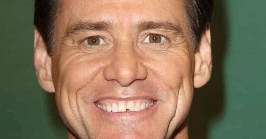 jim carry teeth