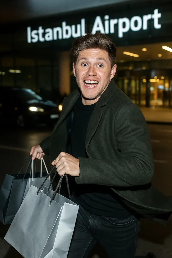 niall horan istanbul airport