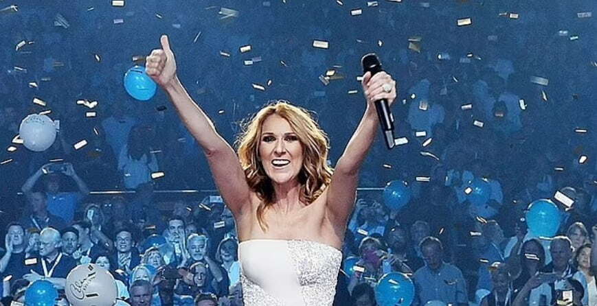 dientes de celine dion en 2016