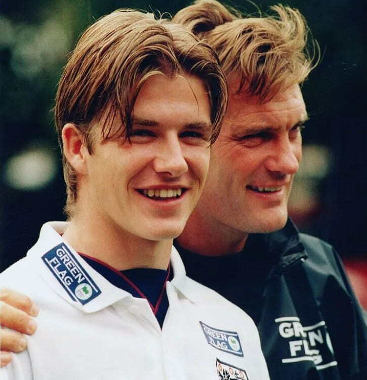 david beckham teeth in 1996