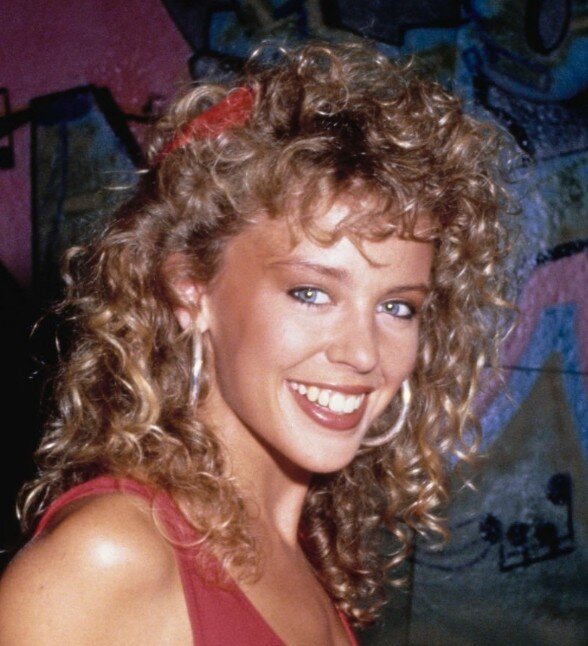 kylie minogue teeth in 1987