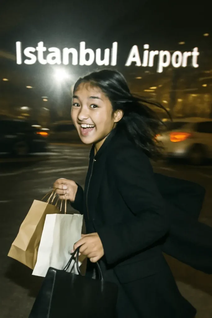 alysa liu at istanbul airport