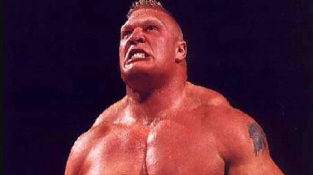 brock lesnar teeth in 2005