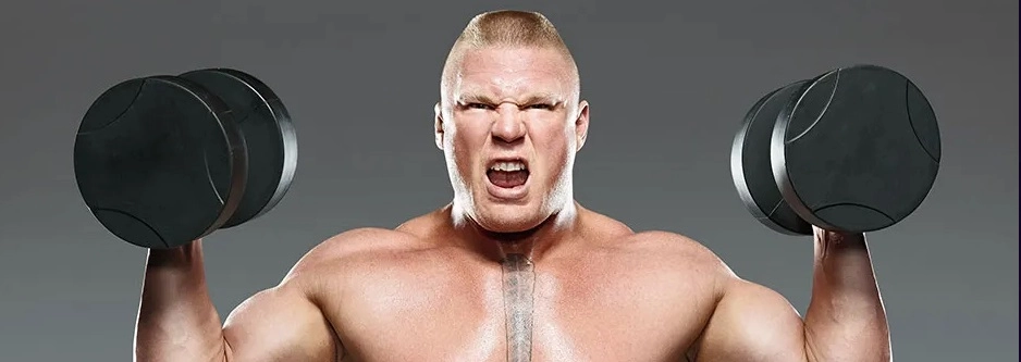 brock lesnar teeth in 2010