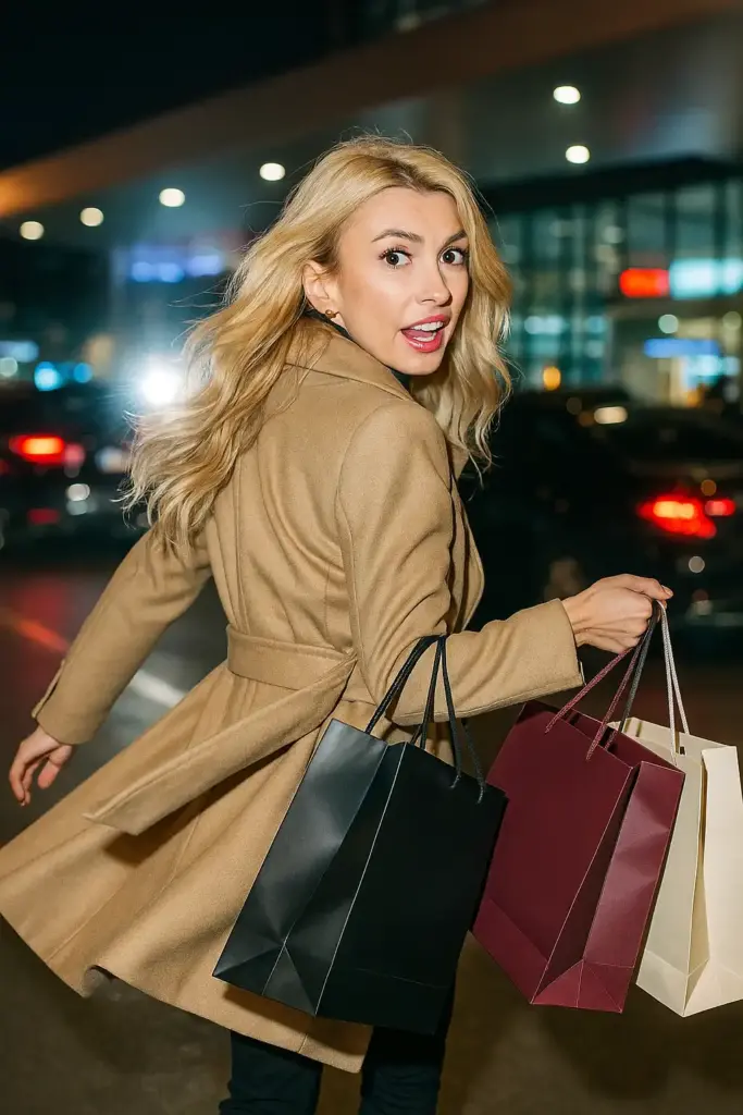 andreea balan at istanbul airport