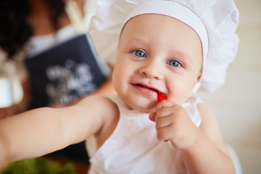 Zahn eines Babys