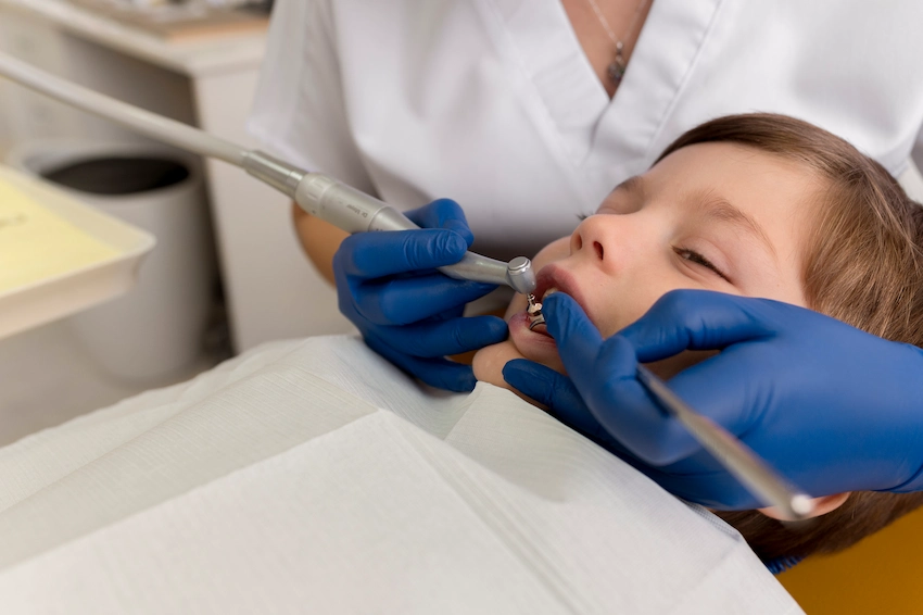 child s teeth extraction