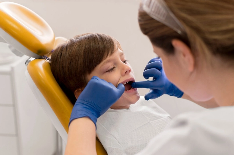 dental cleaning childs teeth