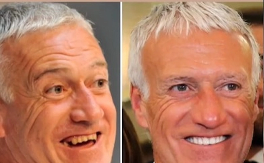 didier deschamps smile