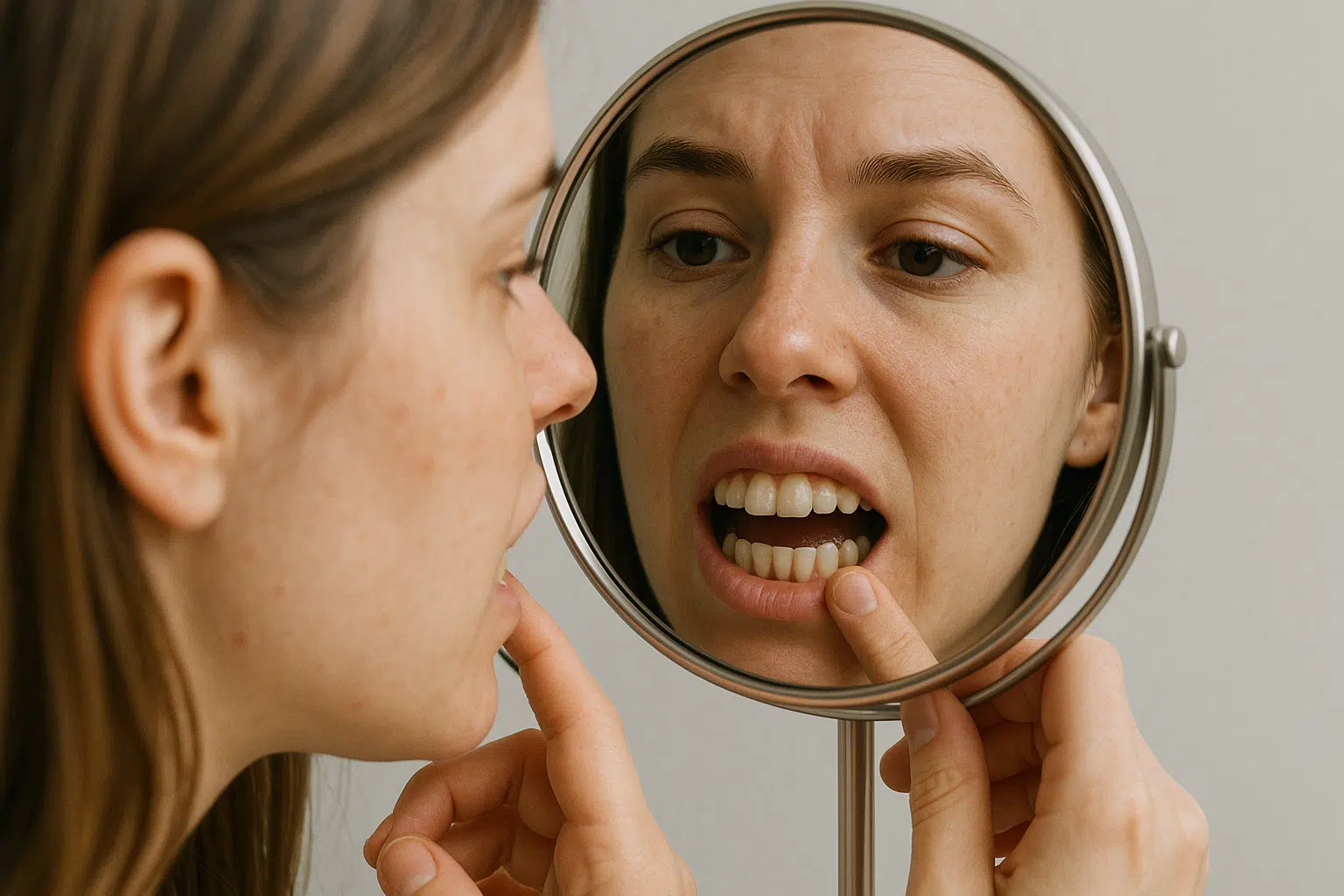 white scars on teeth