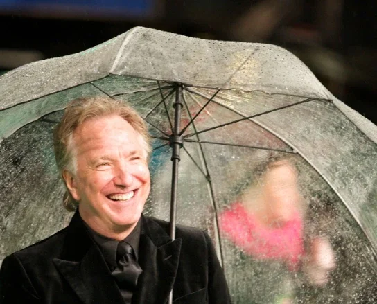dientes de alan rickman en 2010